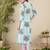 Floral Screen Printed V-Neck Cotton Straight Kurta With Trousers
