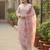 Women Floral Embroidered Thread Work Kurta with Trousers & Dupatta