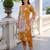 Women Ethnic Motifs Printed Cotton Kurta with Trousers