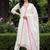 Women Floral Embroidered Mirror Work Kurta with Trousers & With Dupatta