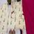 White Color Printed Work Cotton Salwar Suit