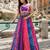 Multicolor Foil Print Navratri Chaniya Choli