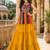 Multicolor Navratri Mirror Work Bandhani Chaniya Choli Set