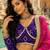 Purple Georgette Navratri Lehenga Choli Set with Dupatta