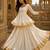 Off White Pure Cotton Navratri Kediyu Lehenga Set