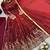 Maroon embroidered silk blend  anarkali suit with dupatta set