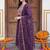 Women Floral Embroidered Thread Work Kurta with Trousers & With Dupatta