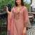 Women Floral Embroidered Thread Work Kurta with Trousers & With Dupatta