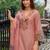 Women Floral Embroidered Thread Work Kurta with Trousers & With Dupatta