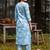 Women Floral Printed Cotton Kurta with Palazzos