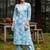 Women Floral Printed Cotton Kurta with Palazzos