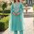 Women Floral Embroidered Thread Work Kurta with Trousers & With Dupatta
