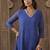 Women Ethnic Motifs Printed Thread Work Kurta with Trousers