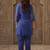 Women Ethnic Motifs Printed Thread Work Kurta with Trousers