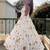 White vichitra silk party wear sleevelass anarkali suit set