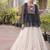 blue chinon Lehenga and top with embroidery & Sequin work