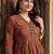 Women Ethnic Motifs Printed Empire Cotton Kurta with Trousers