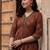 Women Ethnic Motifs Printed Empire Cotton Kurta with Trousers