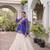 white chinon Lehenga and top with embroidery & Sequin work