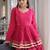 Rani Cotton Readymade Navratri Lehenga Choli with Gota-Patti & Lace Work