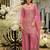 Women Ethnic Motifs Embroidered Beads and Stones Kurta with Palazzos & With Dupatta