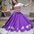 red georgette Lehenga and top with embroidery & Sequin work