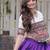 red georgette Lehenga and top with embroidery & Sequin work