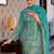 Women Ethnic Motifs Embroidered Sequinned Kurta with Palazzos & With Dupatta