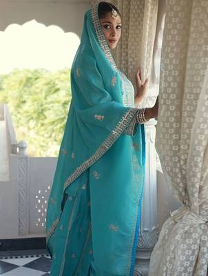 Women Ethnic Motifs Embroidered Sequinned Kurta with Palazzos & With Dupatta 5