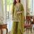 Women Ethnic Motifs Embroidered Thread Work Kurta with Palazzos & With Dupatta