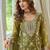Women Ethnic Motifs Embroidered Thread Work Kurta with Palazzos & With Dupatta