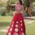 brown silk blend blend Lehenga and top with embroidery & Sequin work