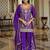 Women Ethnic Motifs Embroidered Kurta with Sharara & With Dupatta