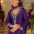 Women Ethnic Motifs Embroidered Thread Work Kurta with Palazzos & With Dupatta