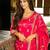 Floral Embroidered Sequnnied Straight Kurta With Palazzos & Dupatta
