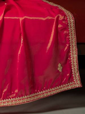 Floral Embroidered Sequnnied Straight Kurta With Palazzos & Dupatta 3