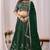 Faux Georgette Semi Stitched Lehenga Choli with Embroidered & Sequence Work