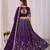 Faux Georgette Lehenga Choli with Embroidered & Sequin Work