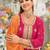 Women Ethnic Motifs Embroidered Thread Work Kurta with Sharara & With Dupatta