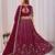 Faux Georgette Lehenga Choli with Embroidered & Sequin Work