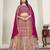 Faux Georgette Lehenga Choli with Embroidered & Sequin Work