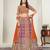 Faux Georgette Lehenga Choli with Embroidered & Sequin Work