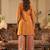 Ethnic Motifs Embroidered Round Neck Zari Straight Kurta & Palazzos With Dupatta