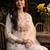 Women Floral Embroidered Thread Work Kurta with Trousers & With Dupatta