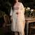 Women Floral Embroidered Thread Work Kurta with Trousers & With Dupatta