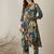 Women Printed Cotton Kurta With Trousers
