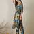 Women Printed Cotton Kurta With Trousers