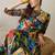 Women Printed Cotton Kurta With Trousers