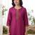 Women Ethnic Motifs Thread Work Kurta with Trousers