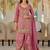 Women Ethnic Motifs Embroidered Thread Work Kurta with Sharara & With Dupatta